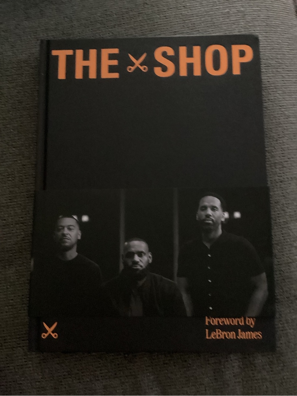 adidas Black and Orange 'The Shop' Hardcover
